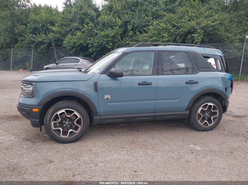 FORD BRONCO SPORT 2022 VIN 3FMCR9B6XNRD16937