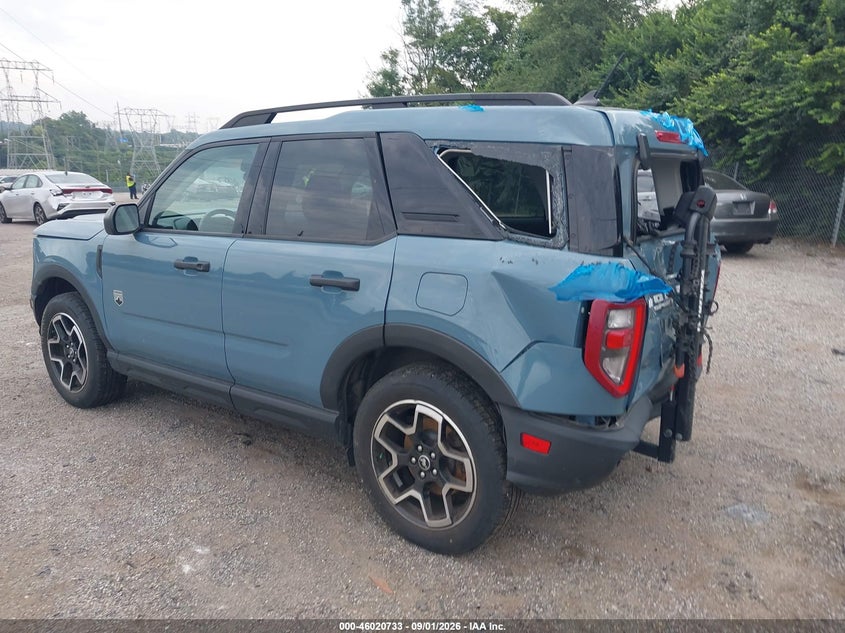 2022 FORD BRONCO SPORT auction photo 3