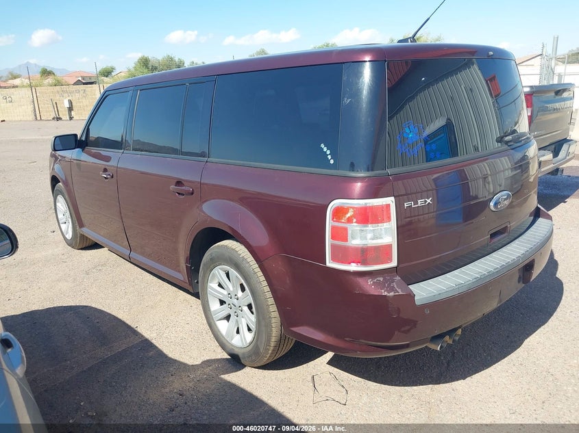 Vin: 2fmgk5bc1bbd35228, lot: 46520138, ford flex se 20113