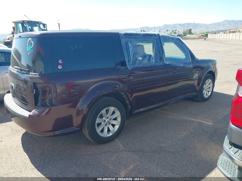 Vin: 2fmgk5bc1bbd35228, lot: 46520138, ford flex se 20114