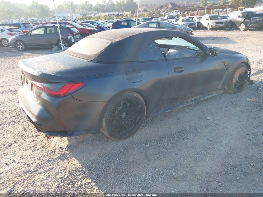 Vin: wbs33ba06ncj25677, lot: 46520139, bmw m4 competition xdrive 20224