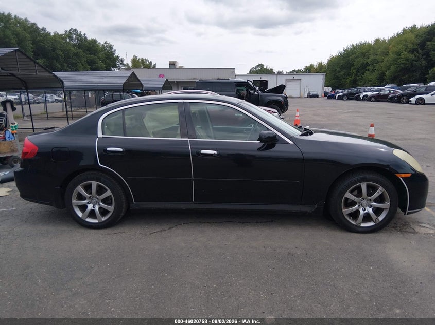 INFINITI G35X 2005 VIN JNKCV51F65M316046