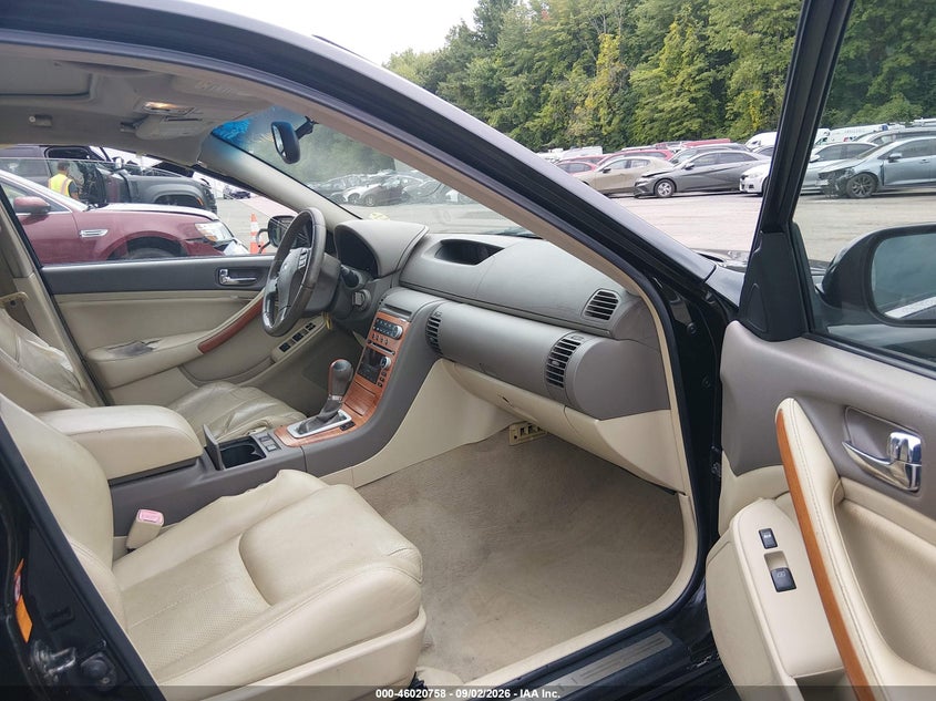INFINITI G35X 2005 VIN JNKCV51F65M316046
