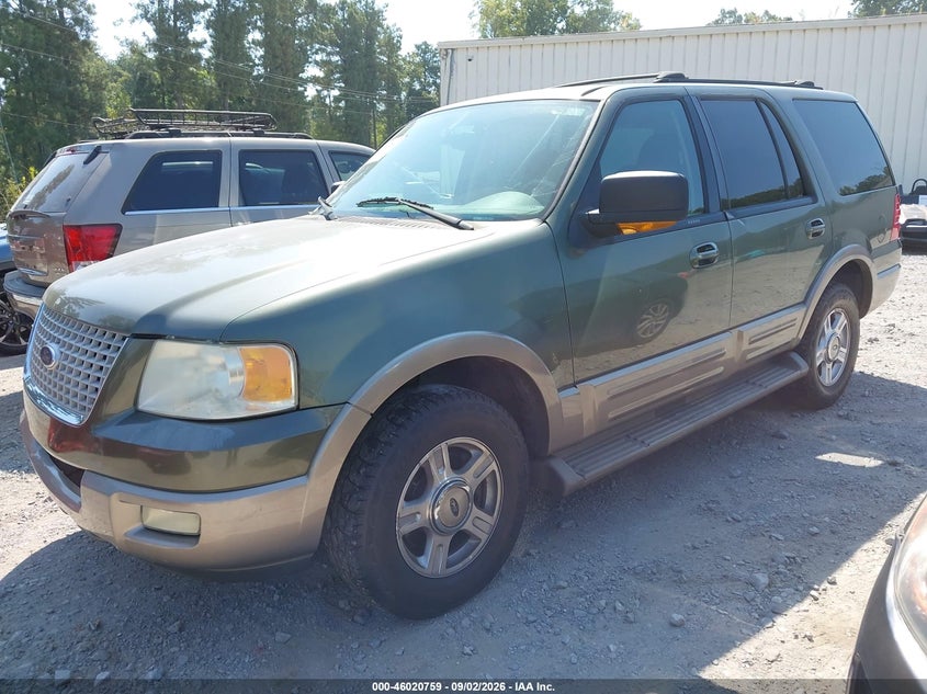 2003 Ford Expedition, Удар сзади, IAAI, VIN 1FMRU17WX3LB95356 — фото 2