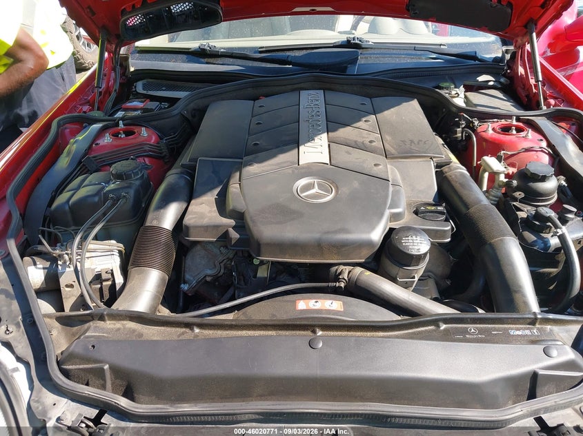 MERCEDES-BENZ SL 500 2005 VIN WDBSK75F05F097440