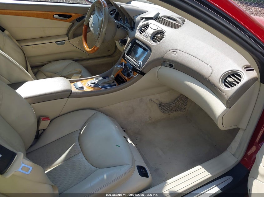 MERCEDES-BENZ SL 500 2005 VIN WDBSK75F05F097440