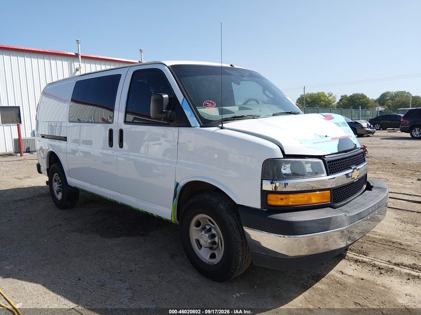 Vin: 1gcwgafg5k1255188, lot: 46520193, chevrolet express 2500 work van 2019 img_1