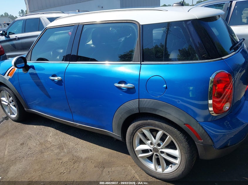 MINI COOPER COUNTRYMAN 2011 VIN WMWZB3C56BWH94593
