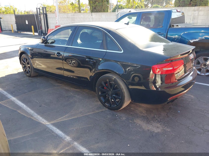 AUDI A4 2013 VIN WAUEFAFL1DN010862