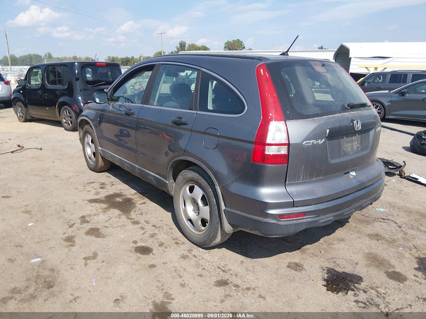 Vin: 5j6re4h39bl018538, lot: 46520290, honda cr-v lx 20113