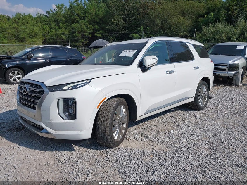 Vin: km8r54hexlu033175, lot: 46520300, hyundai palisade limited 20202