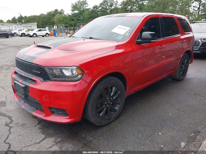 Vin: 1c4sdjct8kc803522, lot: 46520341, dodge durango r/t awd 20192
