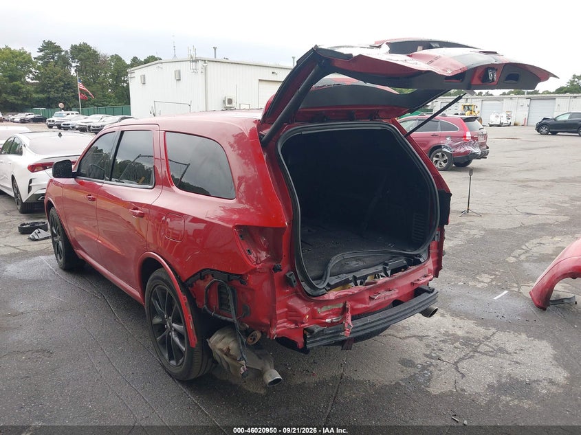 Vin: 1c4sdjct8kc803522, lot: 46520341, dodge durango r/t awd 20193