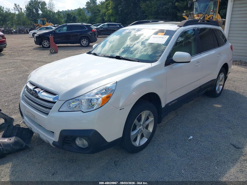 2014 SUBARU OUTBACK SPORT UTILITY VEHICLE 2.5L H-4 DOHC, VVT, REGULAR , 173HP