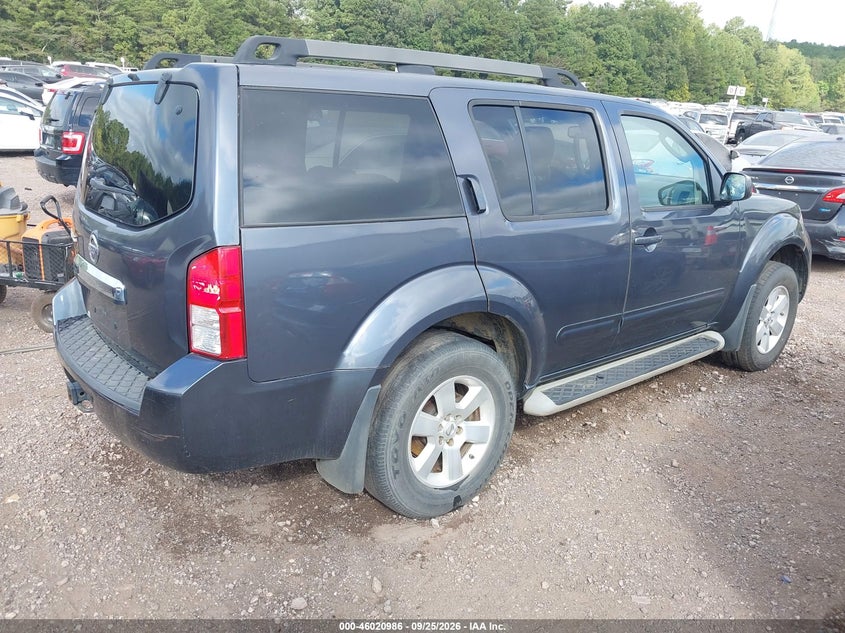Vin: 5n1ar1nn4bc634672, lot: 46520377, nissan pathfinder sv 20114