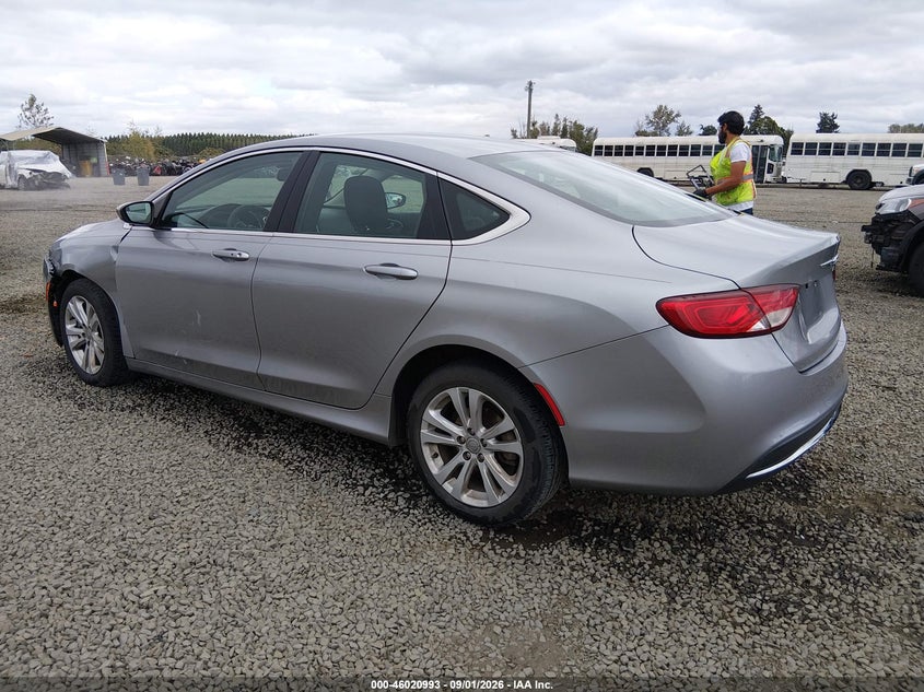 Vin: 1c3cccab7fn630796, lot: 46520384, chrysler 200 limited 20153