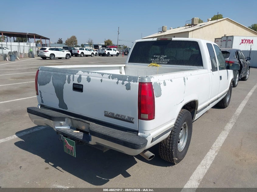 CHEVROLET C1500 1998 VIN 2GCEC19M8W1221710