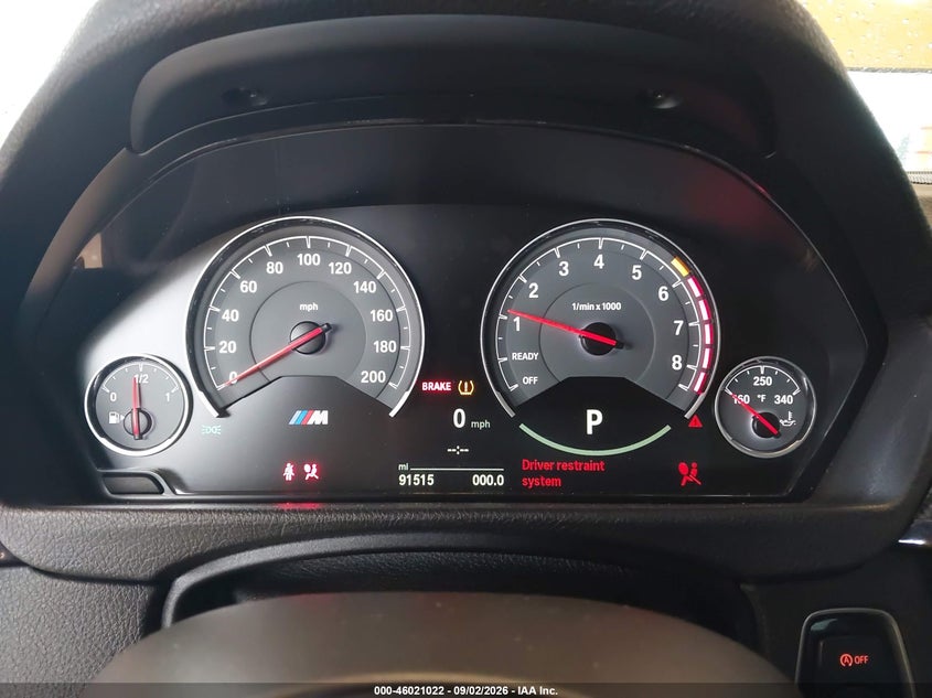 BMW M4 2015 VIN WBS3R9C5XFK330880