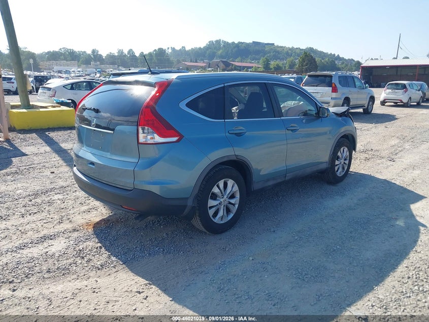 Vin: 2hkrm3h70eh501284, lot: 46520430, honda cr-v ex-l 20144