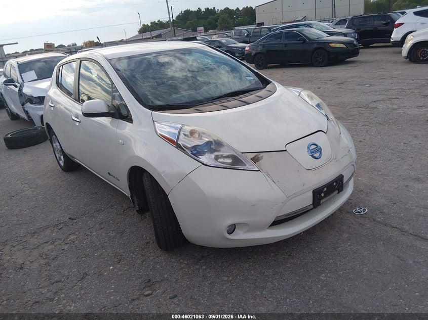 2012 NISSAN LEAF auction photo 1