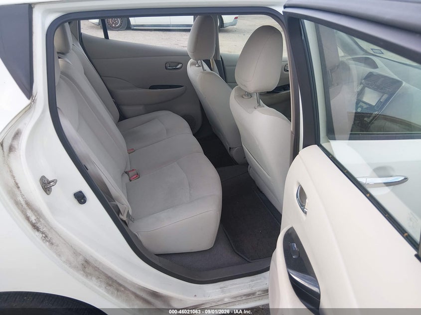 2012 NISSAN LEAF auction photo 8