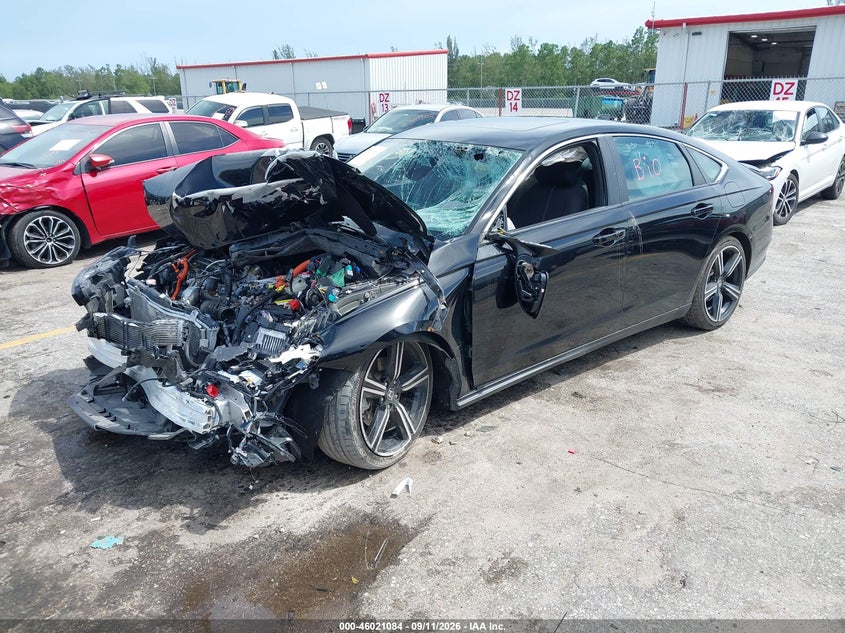 Vin: 1hgcy2f57pa023432, lot: 46520475, honda accord hybrid sport 20232