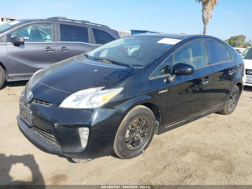 TOYOTA PRIUS 2012 VIN JTDKN3DU5C1505877