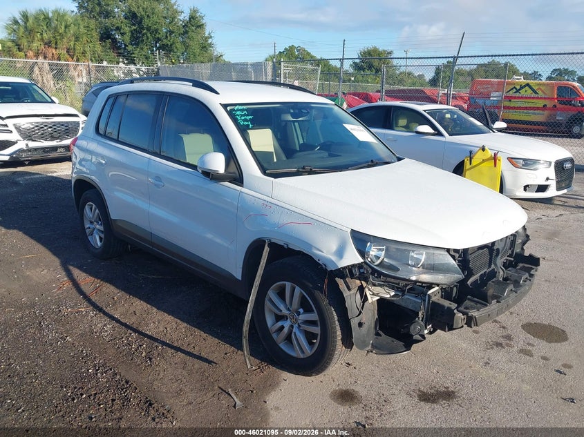 2016 VOLKSWAGEN TIGUAN auction photo 1
