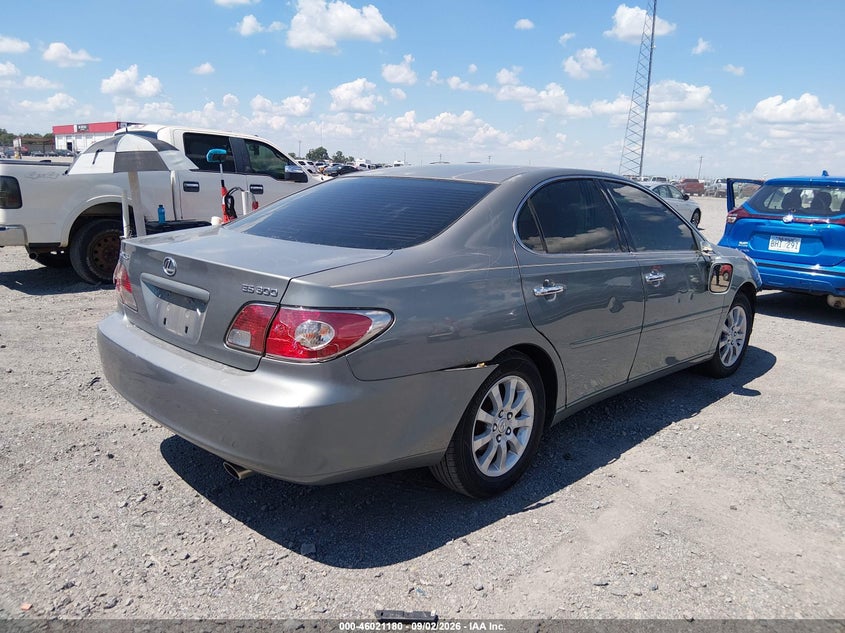LEXUS ES 300 2003 VIN JTHBF30G830094945