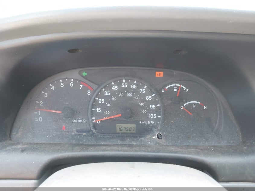 2001 SUZUKI GRAND VITARA auction photo 7