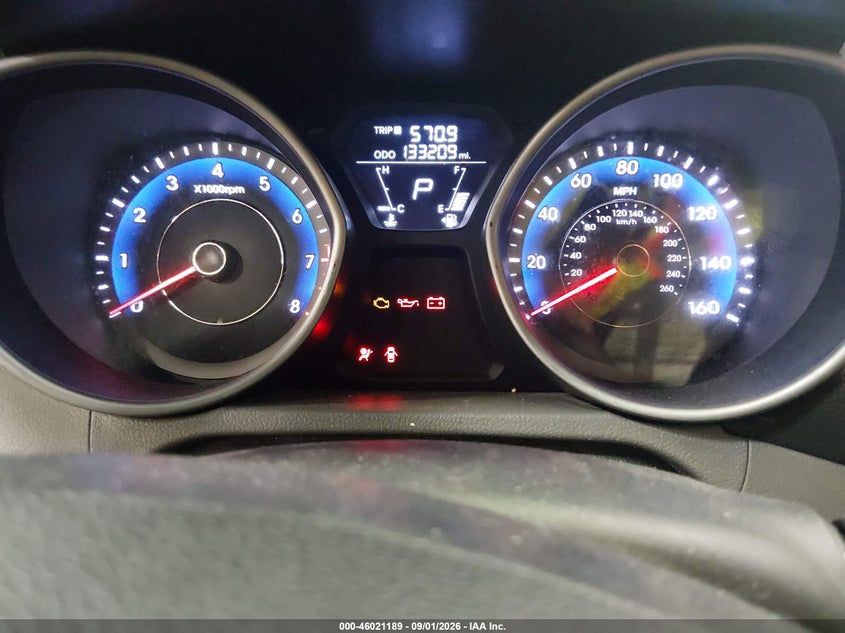 HYUNDAI ELANTRA 2013 VIN KMHDH4AE3DU955879