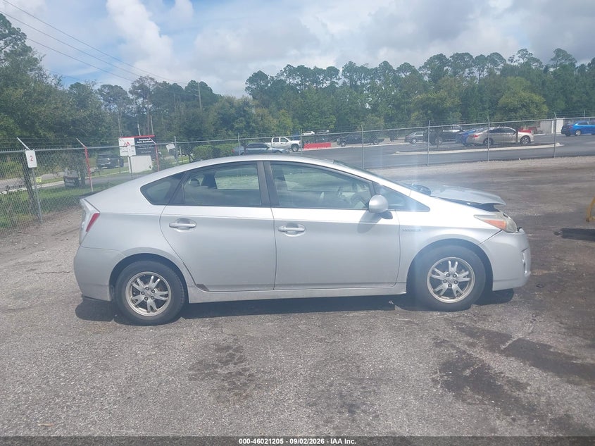 TOYOTA PRIUS 2011 VIN JTDKN3DU0B0319250