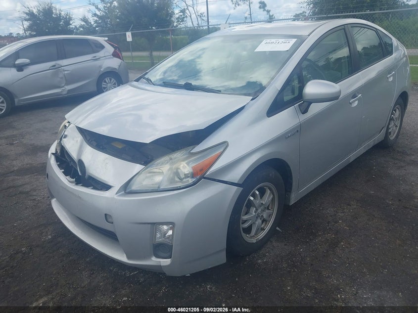 TOYOTA PRIUS 2011 VIN JTDKN3DU0B0319250
