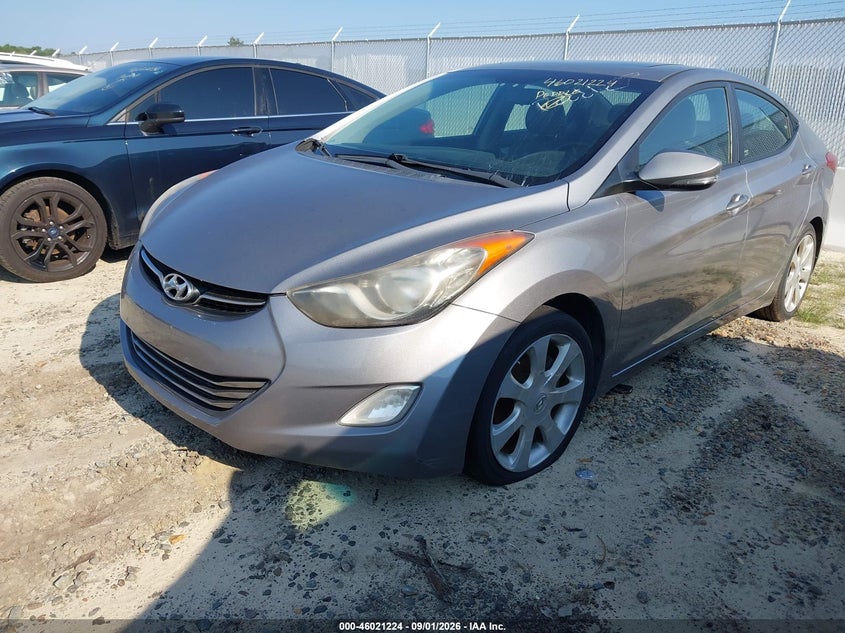 2011 HYUNDAI ELANTRA auction photo 2