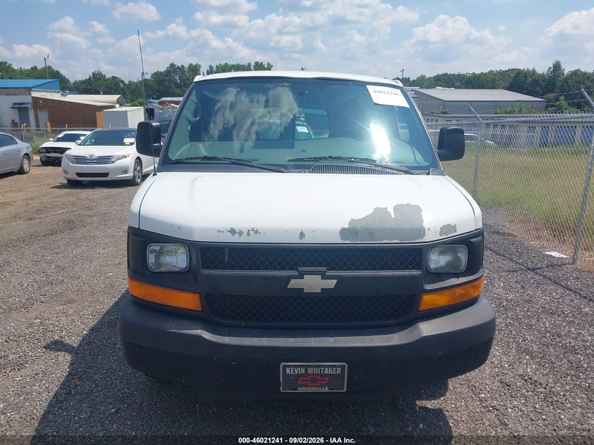 CHEVROLET EXPRESS 1500 2012 VIN 1GCSGAFX9C1158379