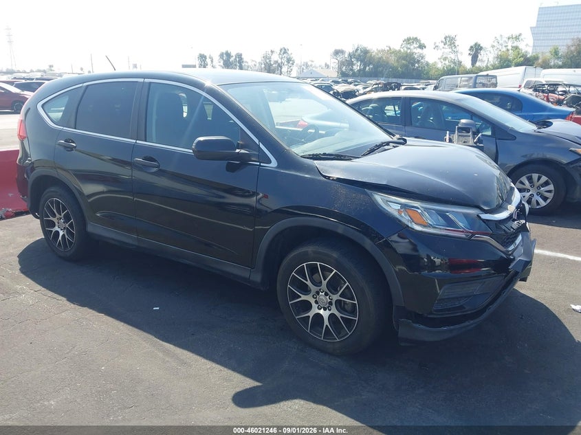 2016 Honda Cr-V Lx, Rear, IAAI, VIN 2HKRM3H36GH506196
