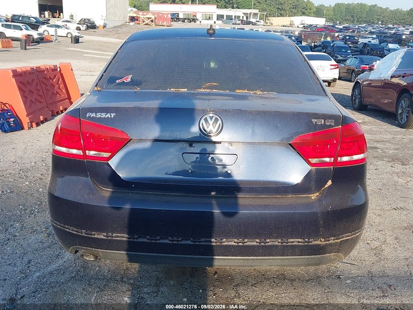 VOLKSWAGEN PASSAT 2015 VIN 1VWBT7A34FC094020