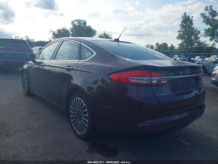 Vin: 3fa6p0hd8hr347929, lot: 46520669, ford fusion se 20173