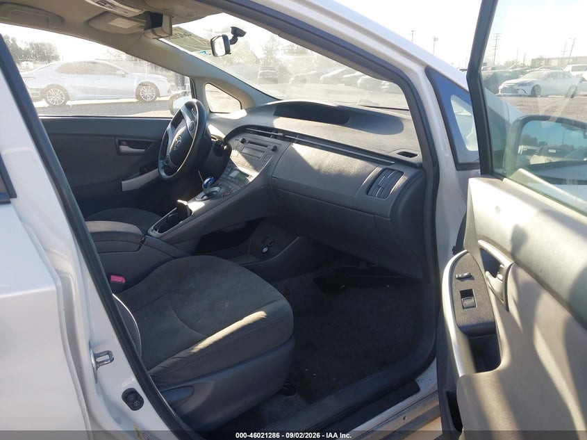TOYOTA PRIUS 2011 VIN JTDKN3DUXB1369034