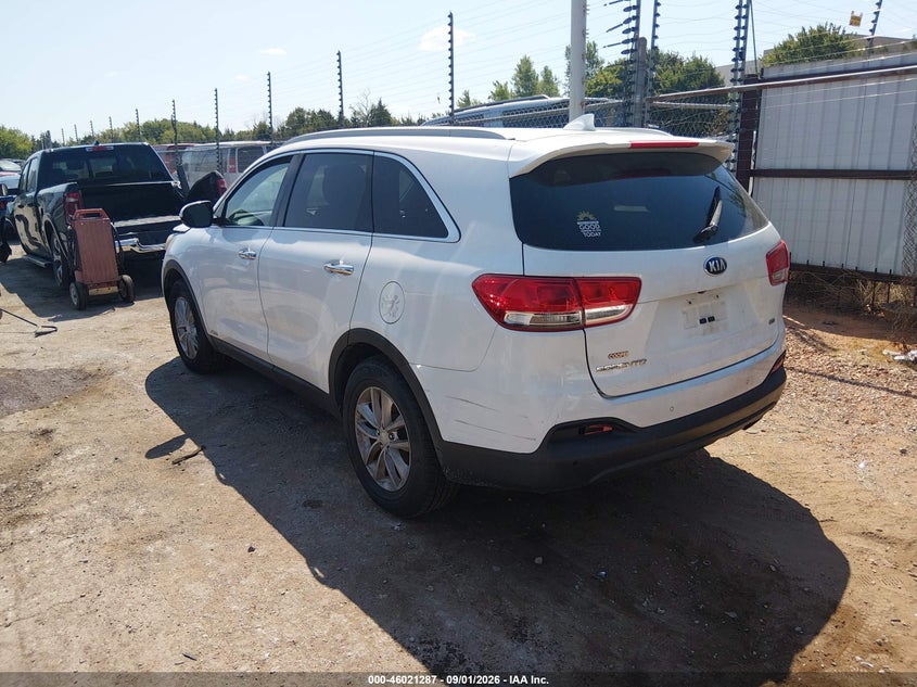 2016 KIA SORENTO auction photo 3
