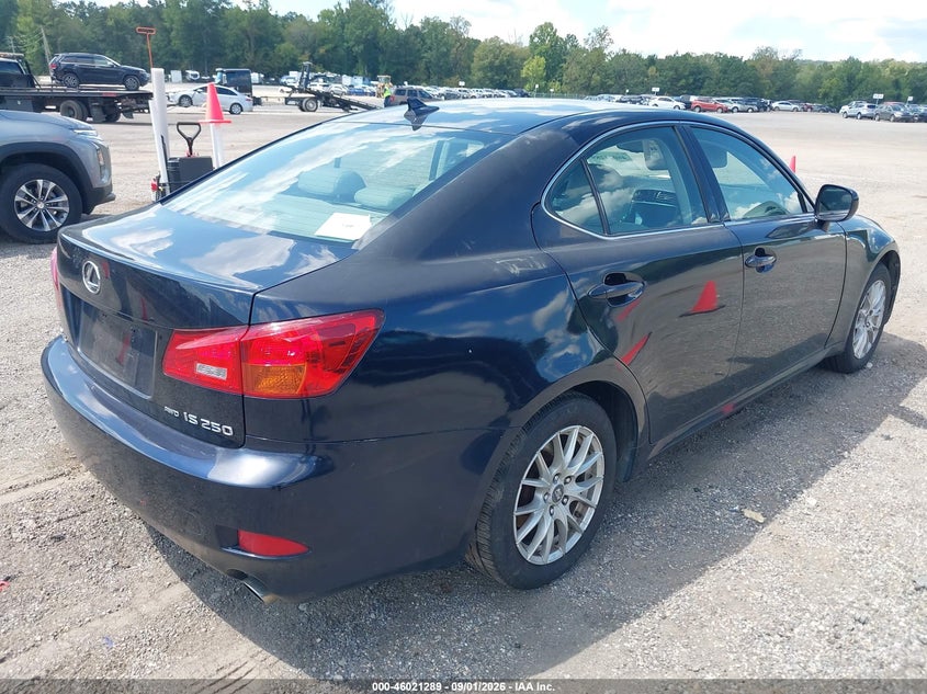 2007 LEXUS IS 250 auction photo 4