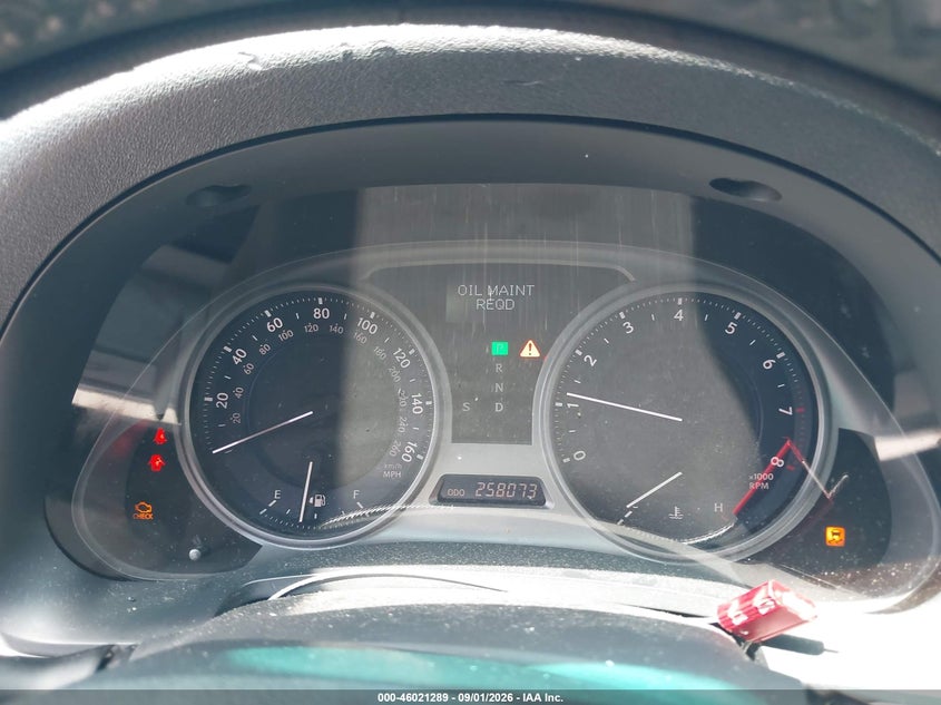 2007 LEXUS IS 250 auction photo 7