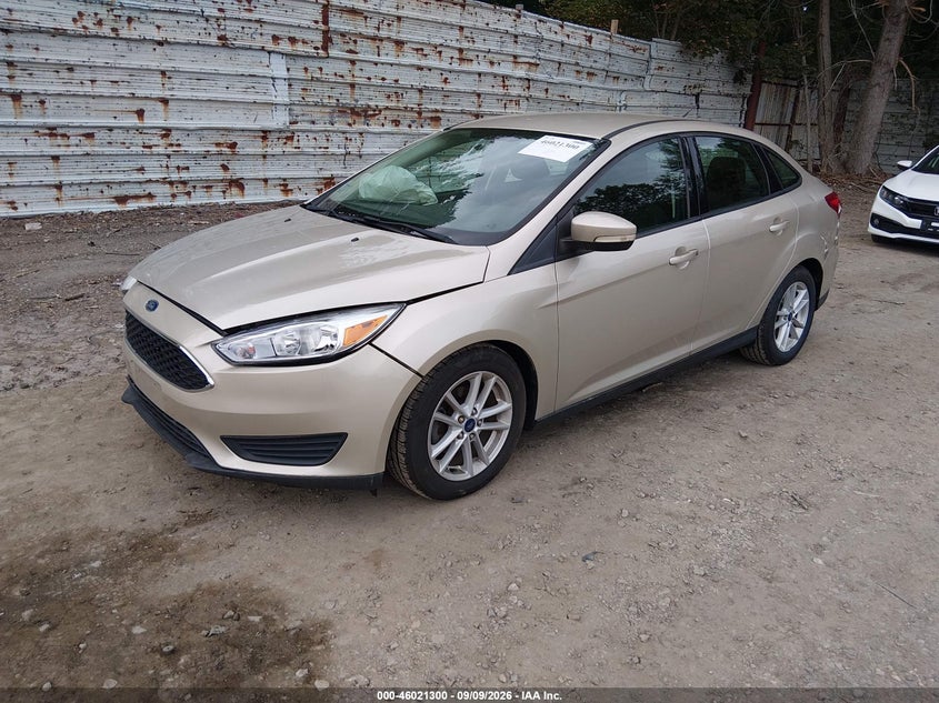 Vin: 1fadp3f23hl285574, lot: 46520691, ford focus se 20172