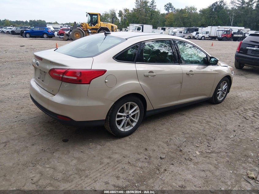 Vin: 1fadp3f23hl285574, lot: 46520691, ford focus se 20174
