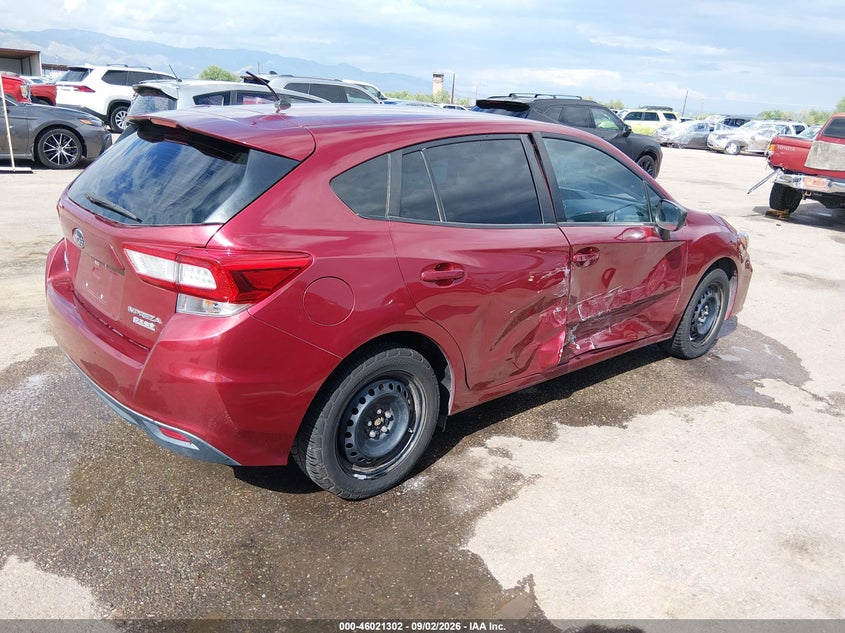 2017 SUBARU IMPREZA auction photo 4