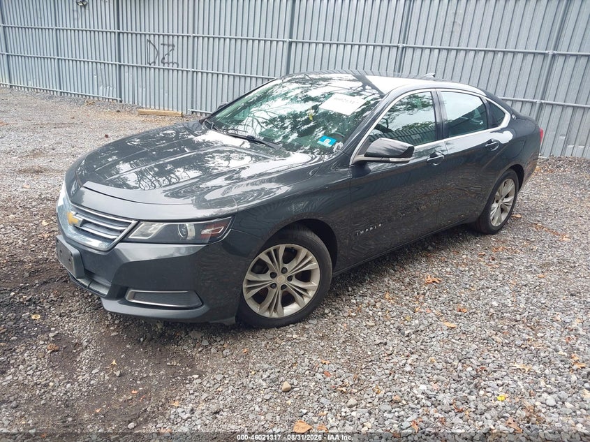 2015 CHEVROLET IMPALA SEDAN 2.5L I-4 DI, DOHC, VVT, REGULAR , 195HP