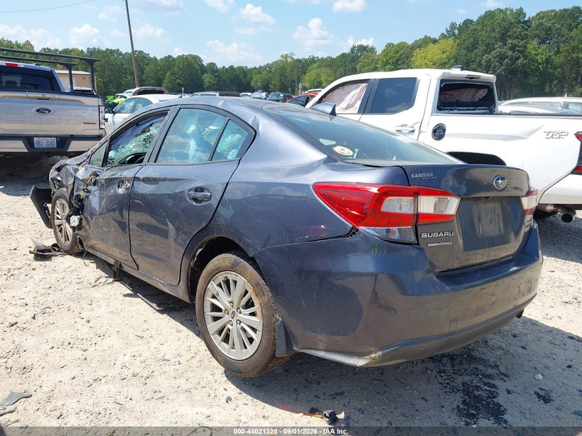 Vin: 4s3gkab61h3605218, lot: 46520719, subaru impreza 2.0i premium 20173