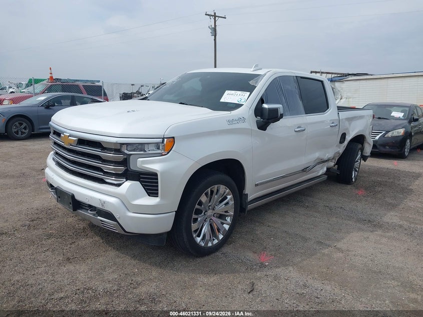 Vin: 1gcudjel0pz176888, lot: 46520722, chevrolet silverado 1500 4wd  short bed high country 20232