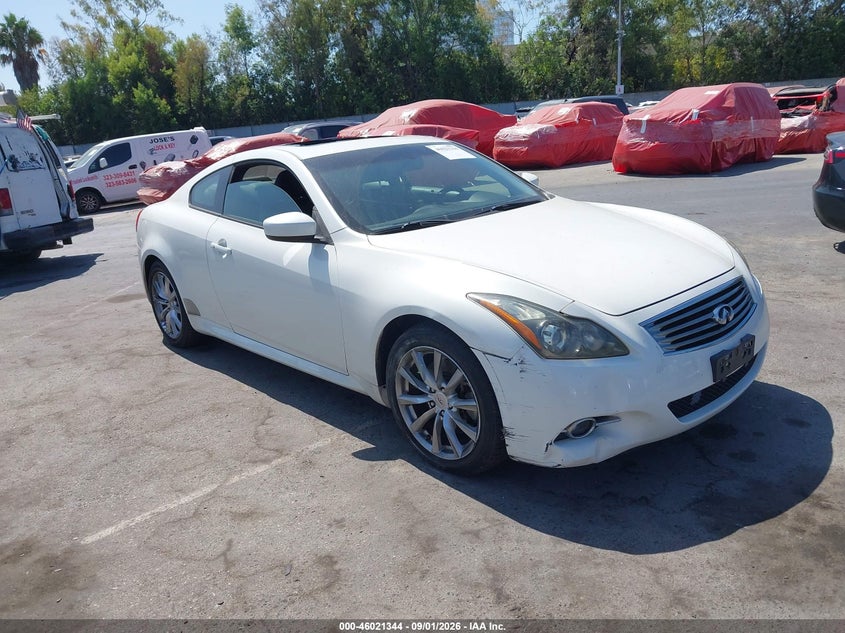 2012 Infiniti G37 Journey, Theft Recovery, IAAI, VIN JN1CV6EK7CM421516