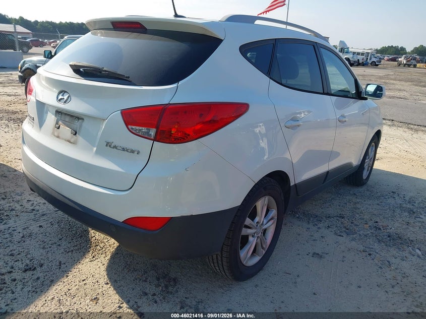 Vin: km8ju3acxau017932, lot: 46520807, hyundai tucson gls/limited 20104